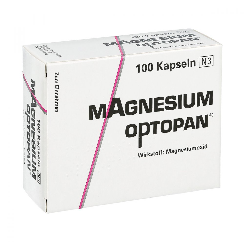 OPTOPAN Pharma GmbH Magnesium Optopan Kapseln 07349680