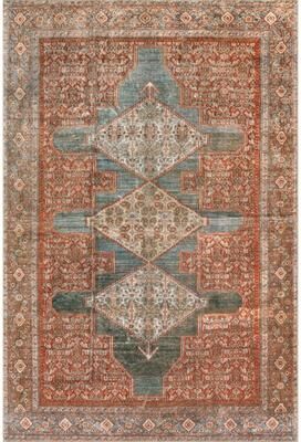 Nuloom Audra Medallion Washable Area Rug