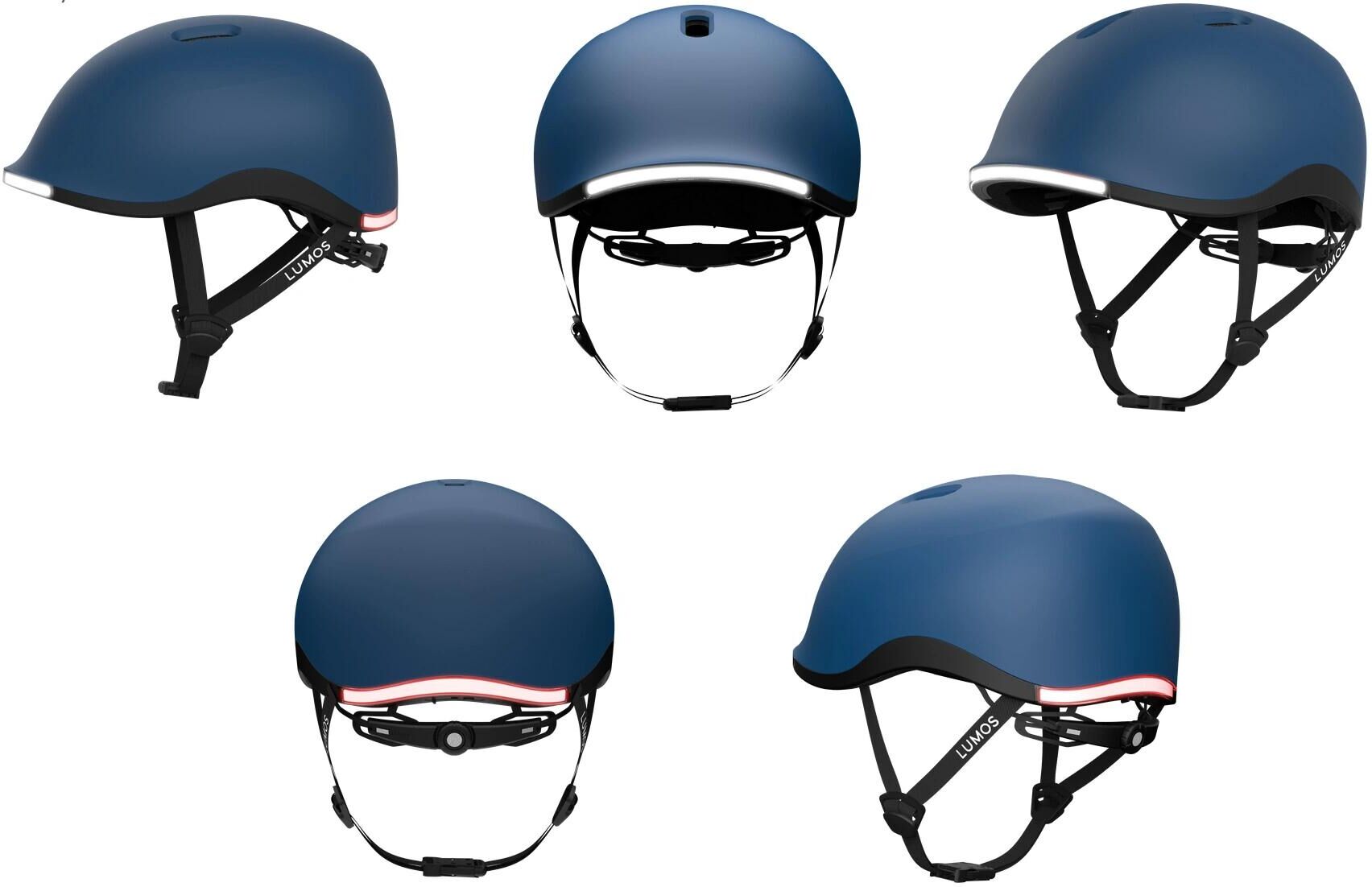 Fahrradhelm LUMOS "Nyxel MIPS, L", blau, Helme, Kopfumfang: 58cm - 63cm, Fahrradhelm blau Kopfumfang: 58cm - 63cm