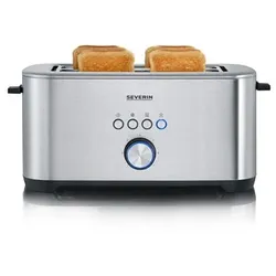 SEVERIN AT 2621 Langschlitztoaster mit Bagel-Funktion 1.400W AT 2621
