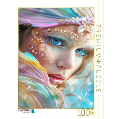 CALVENDO Puzzle Märchenhafte Meerjungfrauen | 1000 Teile Lege-Größe 64x48cm Foto-Puzzle für glückliche Stunden
