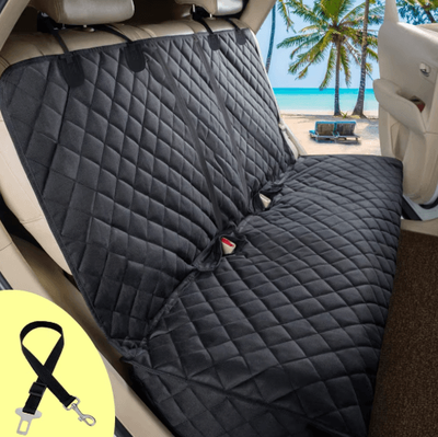 Inspire Picks Waterproof Dog Car Seat Cover With Armrest Compatible Design with Middle Zipper B 143x128cm