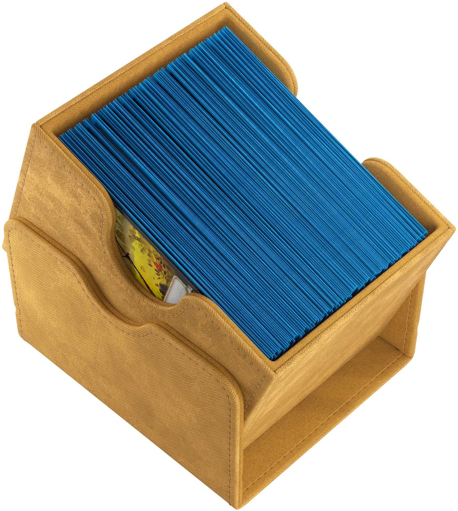 Gamegenic Sidekick 100+ XL Sand - Premium Deck Box for Large Card Decks, Holds 100 Double-Sleeved Cards, Sand Color, Card Game Accessories
