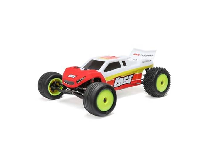 LOSI 1/18 Mini-T 2.0 2S 2WD RTR Brushless Stadium Truck (Battery & Charger Included) Red