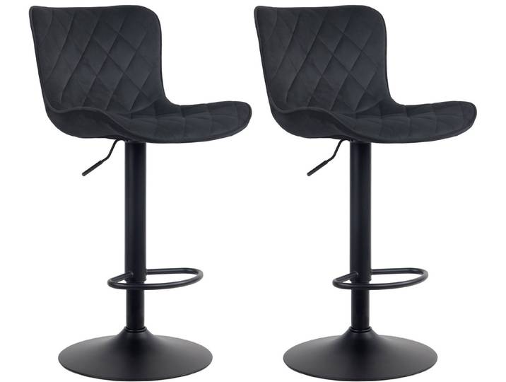 CLP Barhocker Emma (Set, 2er), mit Fußstütze, höhenverstellbar