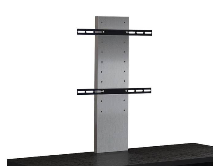 MUNARI colonne fixe avec support TV AC 301 NE (Aluminium - Métal)