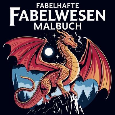 Fabelhafte Fabelwesen Malbuch, Taschenbuch von Luna Sperling, Bookmundo, 978-3-903563-05-6