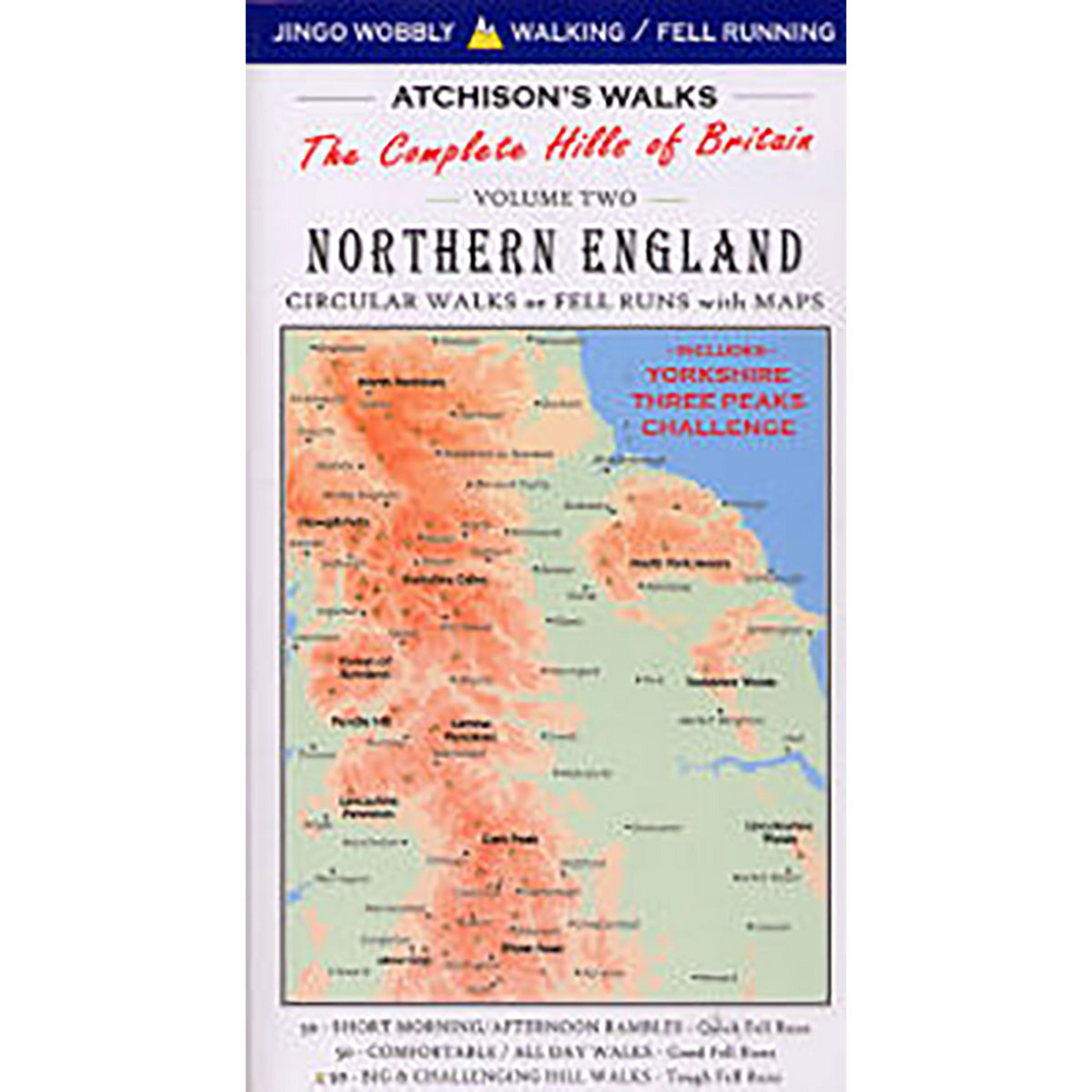 Jingo Wobbly Publishing Atchison's Complete Hills Vol. 2 Northern England Wanderführer