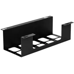 TecLines, Kabelschutz + Kabelführung, TKW001 Kabelwanne horizontal 310mm, schwarz