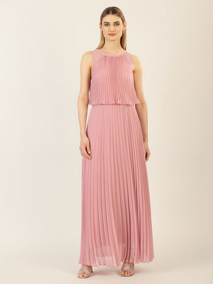APART Plisseekleid in Rosa - 44