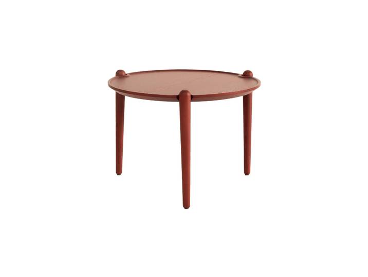 Design House Stockholm Aria Couchtisch Red, Ø50x37 cm