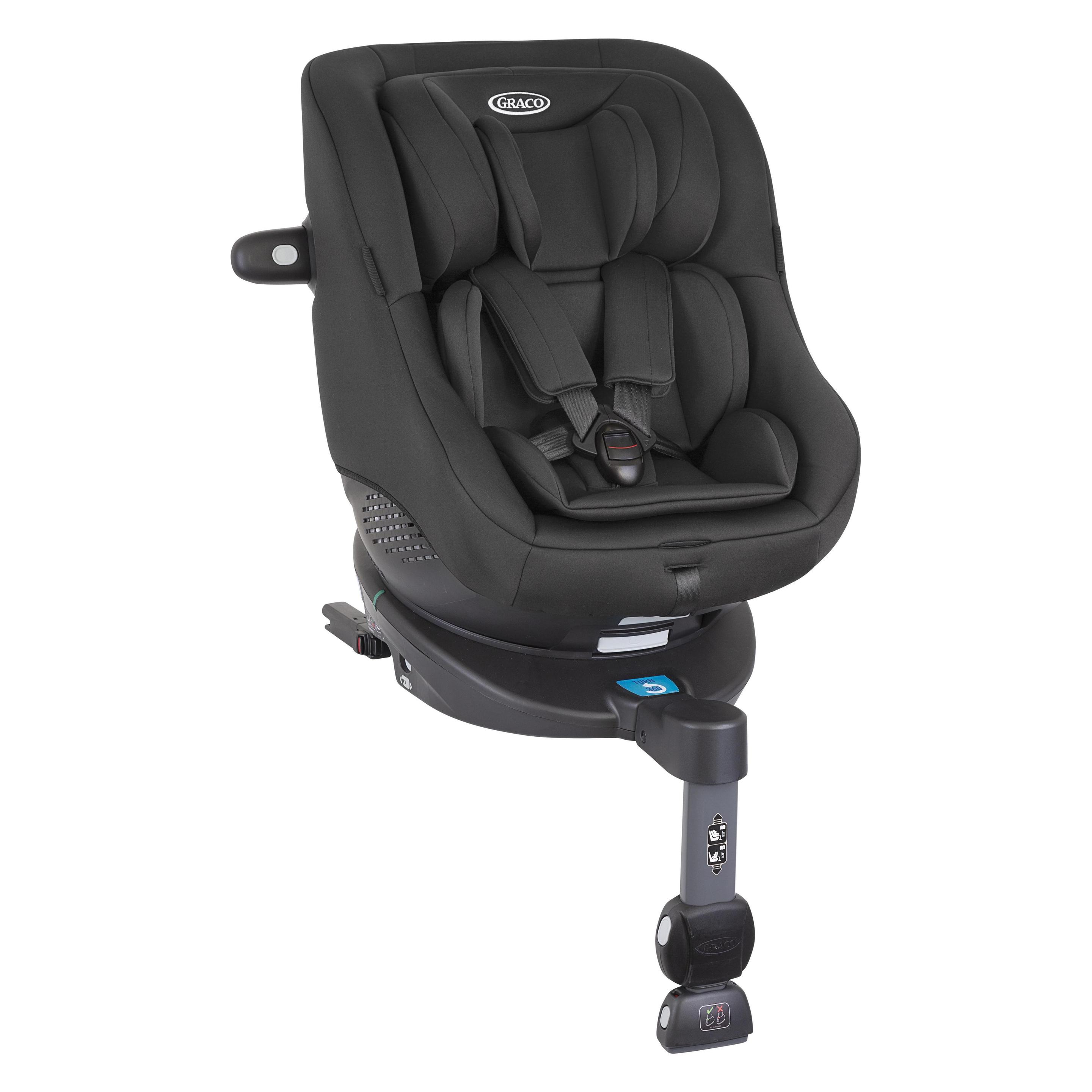 Graco Turn2Me i-Size R129 Reboard Kindersitz (0-4 Jahre) (Reboarder) (GC2116ABMDN000)