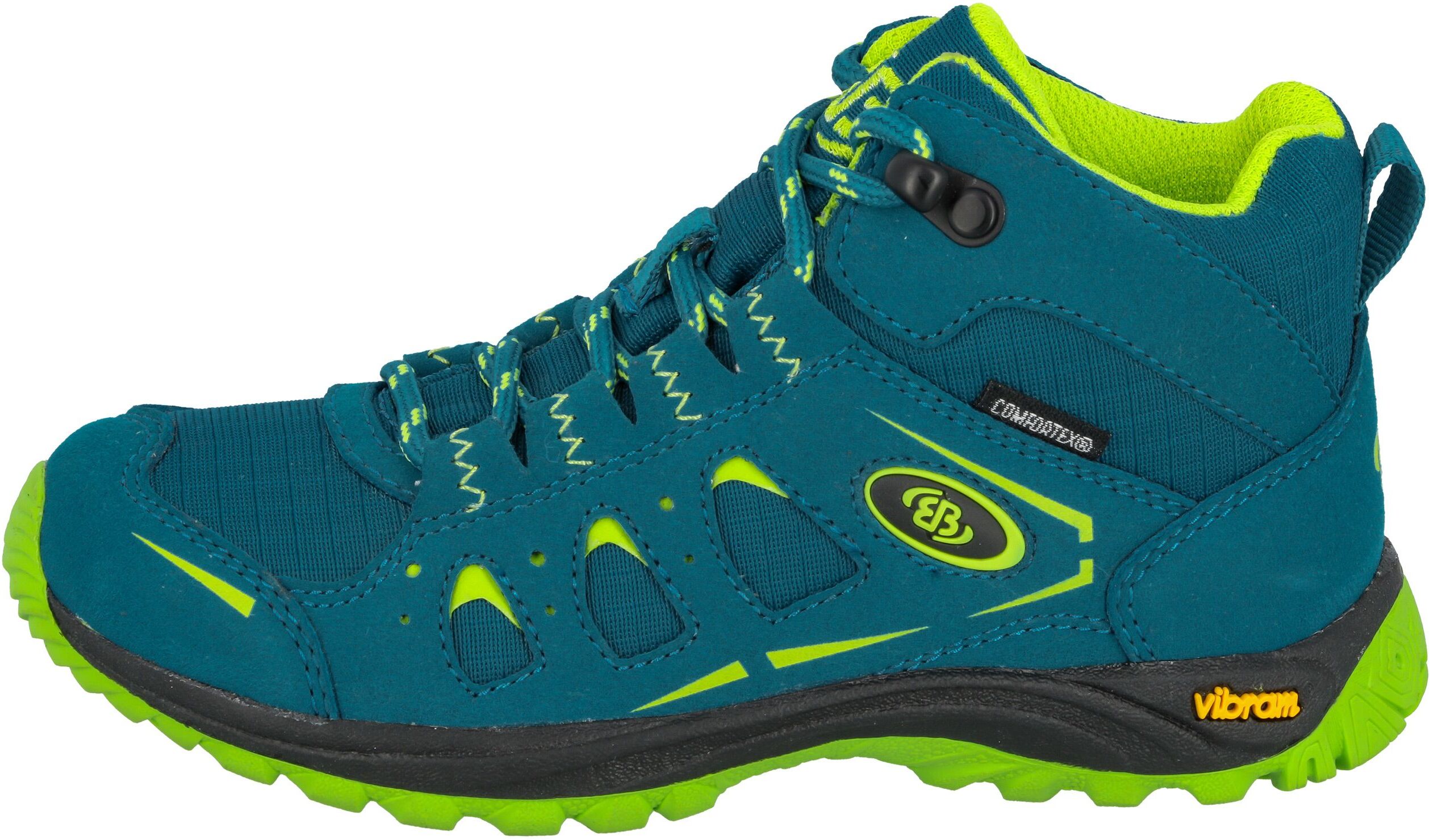 Wanderschuh BRÜTTING "Outdoorstiefel Morelia", Jungen, Gr. 28, grün, Synthetik, Schuhe Wanderschuh grün 28