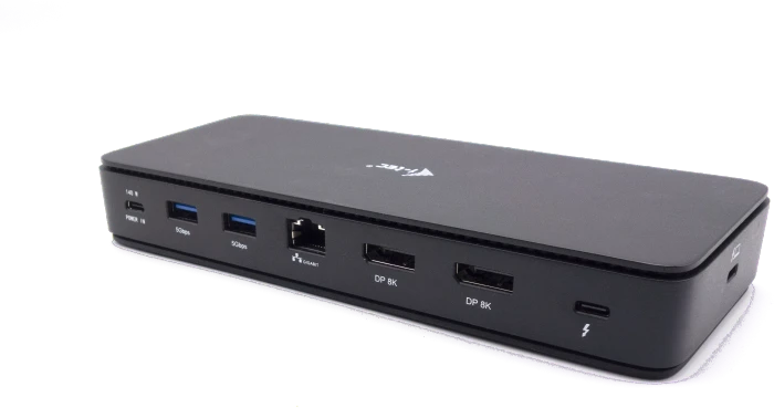 i-tec Thunderbolt4 2x Display Docking Station Gen3, 7x USB, 2,5 GLAN, PowerDelivery 92 W
