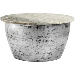 Wohnling, Couchtisch + Beistelltisch, Metall (60 x 34 cm)