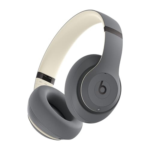 Beats Studio Pro Noise-cancelling draadloze Bluetooth-koptelefoon met ruimtelijke audio - Zandgrijs