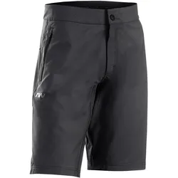 Northwave, Herren, Velohosen, Bomb Baggy mit innerer Radlerhose (L), Gelb, Schwarz