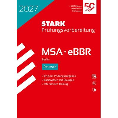 STARK Deutsch - MSA/eBBR 2027 Berlin - Prüfungsvorbereitung, Set von , Stark Verlag GmbH, 978-3-8490-6766-3