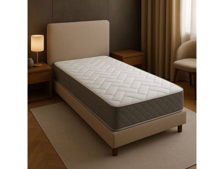 Matelas - Lot de 2 - Latex 75 Kg/m3 - Mousse HR 35 Kg/m3 - 21 5 cm d'épaisseur
