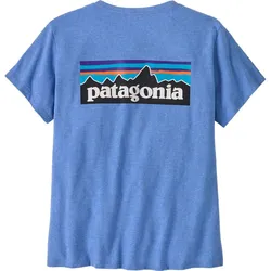 Patagonia P-6 Logo Responsibili-tee Damen T-Shirt abundant blue S