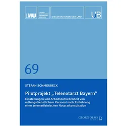 Pilotprojekt 'Telenotarzt Bayern', Fachbücher von Stefan Schmerbeck