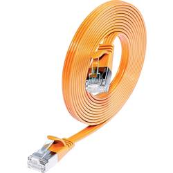 Wirewin 9120064012144 RJ45 Patchkabel CAT 6 U/FTP 0.50 m Orange 1 St.