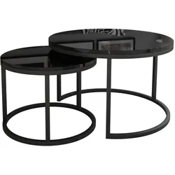 COUCHTISCH CIRI 2-in-1 Hochglanz