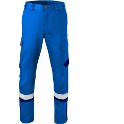 Multinorm Bundhose "80340" 5safety Image+ - 53 - kornblau/marine