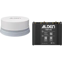 Alden Pack-INET-5G Router-Set Mobiles 5G Internet bis 3,3 Gbps mit MIMO-Antenne für Wohnmobile und Caravans Ultrawhite