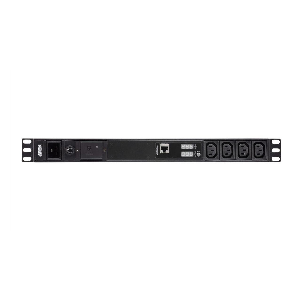 Aten PE1218SG 1U Basis PDU mit Messfunktion und Überspannungsschutz (PE1218SG-AT-G)