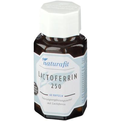 Naturafit Lactoferrin 250 mg aus Kuhmilch Kapseln 60 St