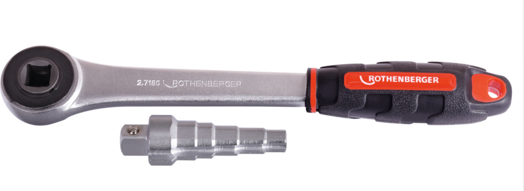 Rothenberger Gas-Stufenschlüssel mit Ratsche (73281)