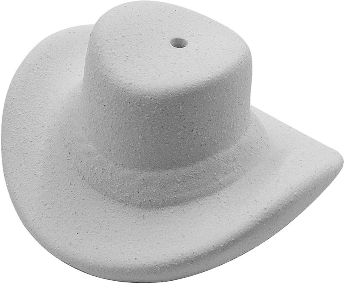 Dailygoods Wierookhouder Cowboyhoed - Keramisch - Western Decor