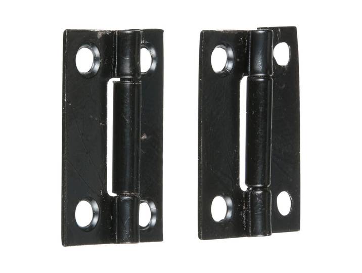 Hettich Scharnier Mini Stahl Schwarz 25 mm