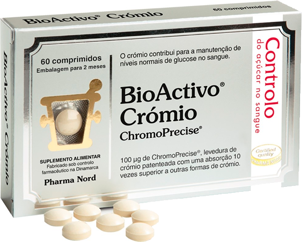 BioActivo Crómio 60 comprimidos