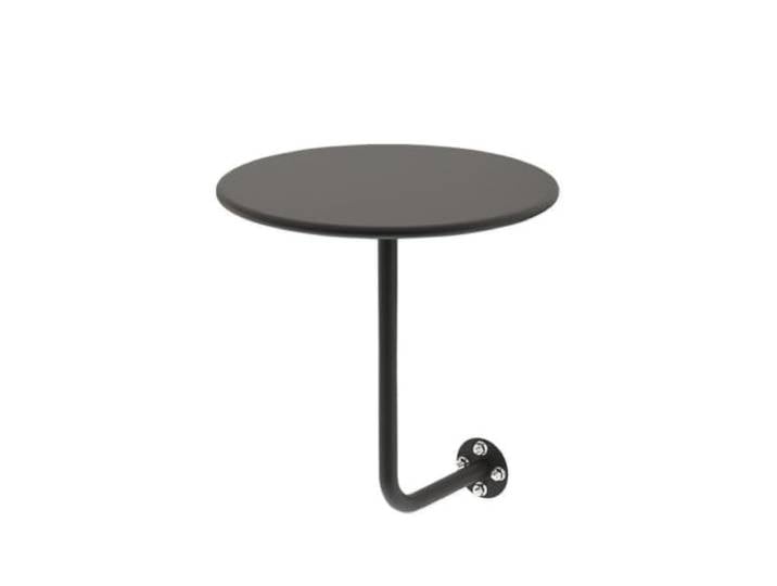DHYUACN Runder Beistelltisch Aus Metall Zur Wandmontage Café, Tee, Dessert, Restaurant, Esszimmer, Heimdekoration(D40cm-08)