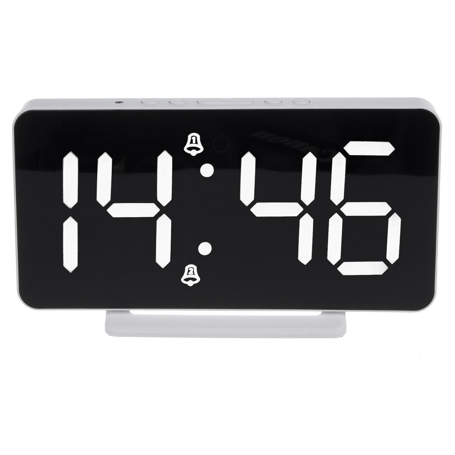 Digitale klok met alarm model GB383 groen/blauw