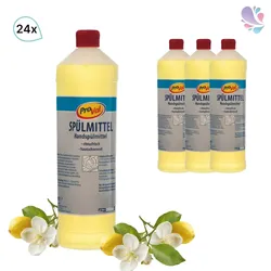 Blanc HYGIENIC Handspülmittel Pro Val Citro 1l, citrusfrisch, pH-neutral, universell einsetzbar, 24 x1l Flaschen