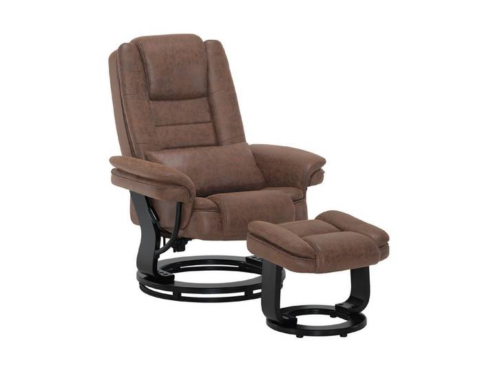 MCombo Relaxsessel 360°Drehbarer Fernsehsessel mit Hocker TV-Sessel 9099 (Relaxsessel mit Hocker), mit Relaxfunktion