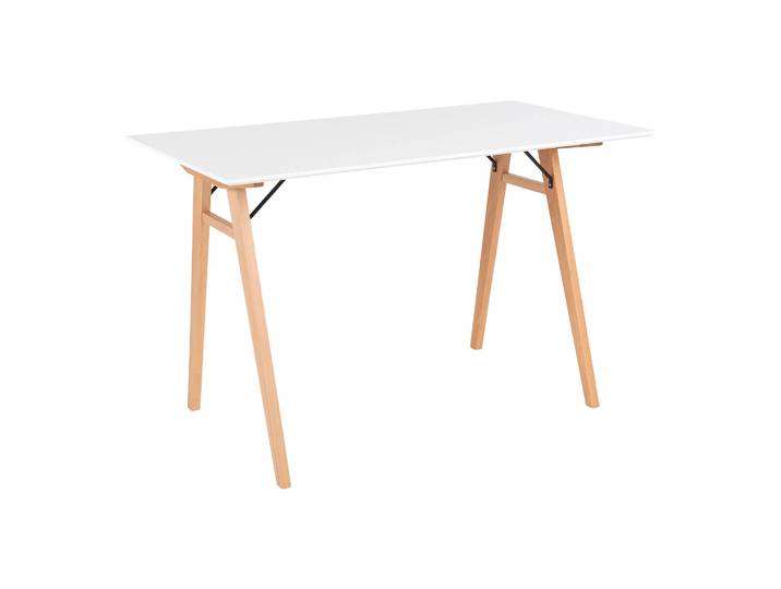 Designer Schreibtisch Madero - Eiche-Weiß - Luxusbetten24
