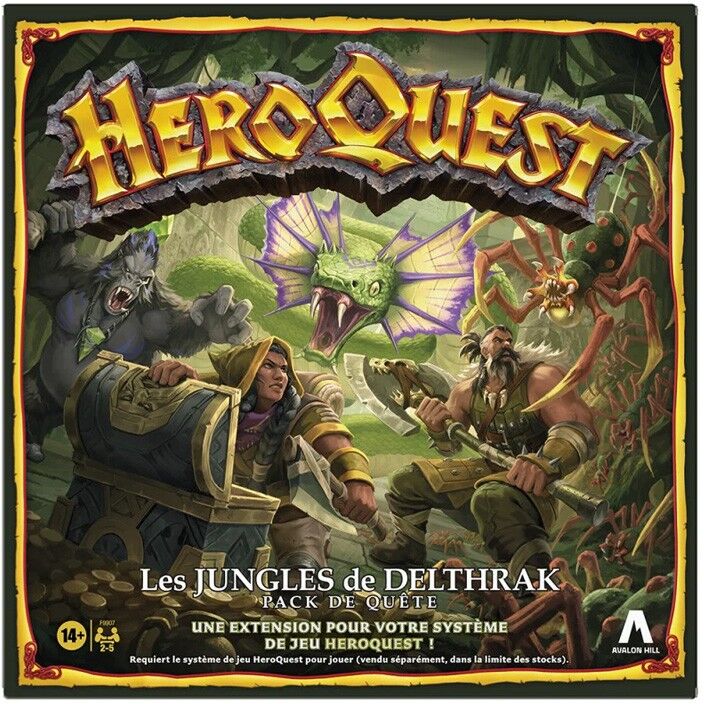 Hasbro Extension Les jungles de Delthrak - HeroQuest