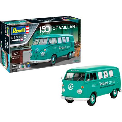 Modellbausatz REVELL "Geschenkset VW T1 Bus 150 Jahre Vaillant", bunt, Modellbausätze, KinderB:7,7cm H:8,2cm L:18cm, Made in Europe, B:7,7cm H:8,2cm L:18cm