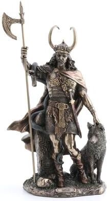 Unicorn Studio 13.78 in H Loki Norse God Figurine Poly Resin