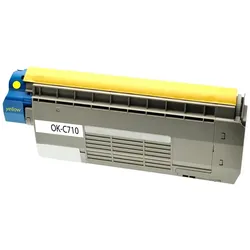 Set bestehend aus Alternativ-Toner für Oki 43866108 schwarz, OKI 44318607 cyan, OKI 44318606 magenta, OKI 44318605 gelb - Sparen Sie 6%