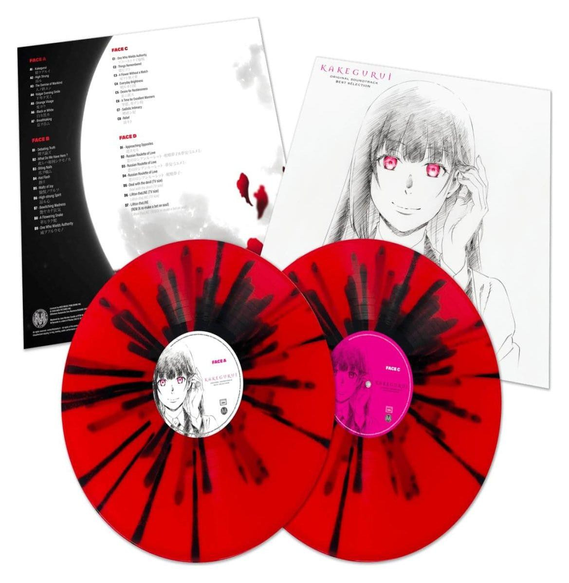 Kakegurui Originele Soundtrack Vinyl 2 x LP van Microids Records