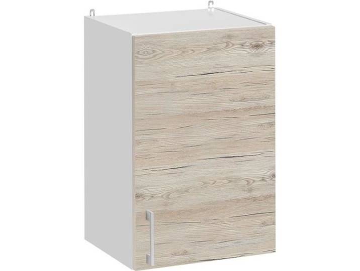 Meuble haut de cuisine Eco Noyer Blanchi 1 porte L 40 cm - Cuisineandcie