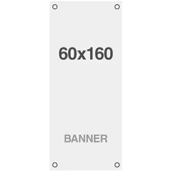 Banner Symbio 510g/m2, 600x1600mm, mit Ösen