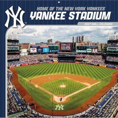 New York Yankees Yankee Stadium 2027 Wall Calendar