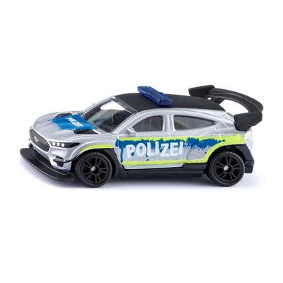 Siku 1110 - Ford Mustang Mach-E 1400 Custom Polizei-Spielzeugauto, 80x35x25mm