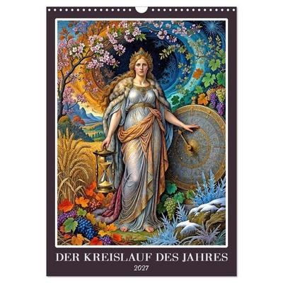 Der Kreislauf des Jahres (Wandkalender 2027 DIN A3 hoch), CALVENDO Monatskalender